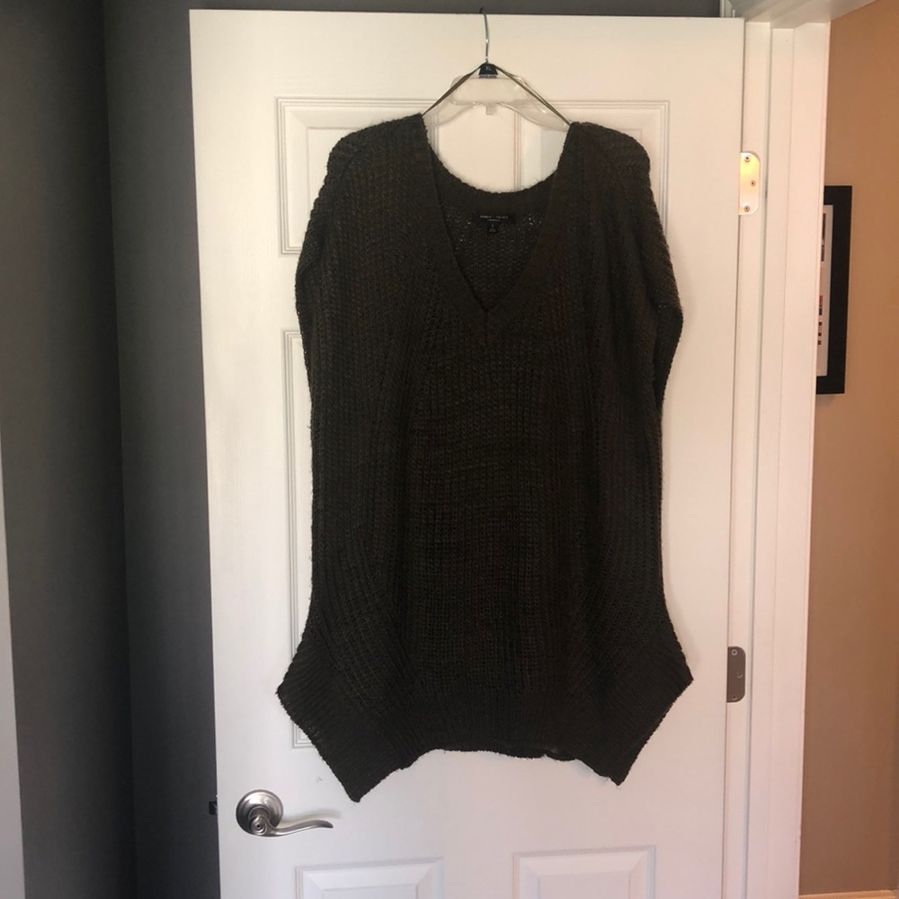 Baggy sweater dress